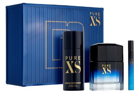 Estuche Paco Rabanne Pure Xs Hombre 3PZS 100ml EDT + Desodorante + 10ml EDT